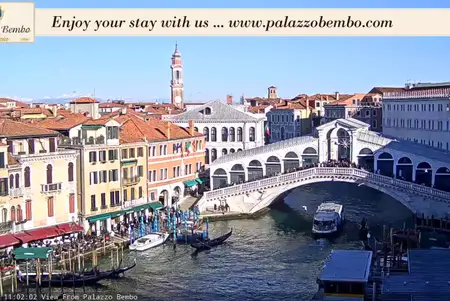 Live webcam rialto fashion bridge